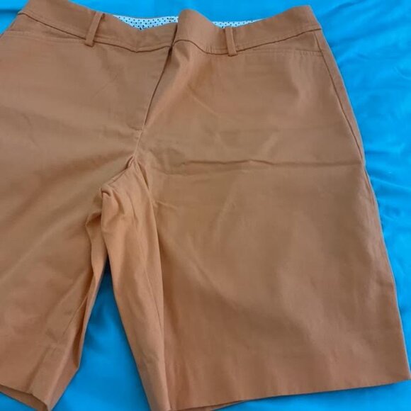 Talbots Orange Shorts - Picture 2 of 3